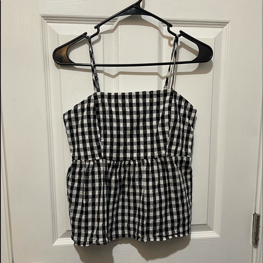 Wildfable gingham tank top